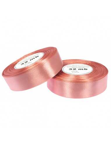 6mm WS8028 Ruban de satin lumineux corail 32mb