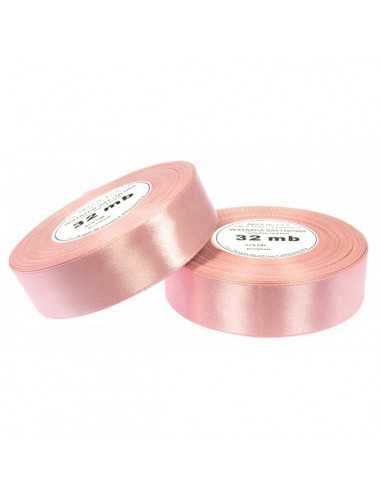 6mm WS8034 Ruban de satin pâle rose 32mb