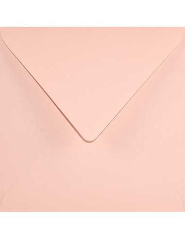 Enveloppe décorative couleur unie carré K4 15,3x15,3 NK Burano Rosa lumineux rose 90g