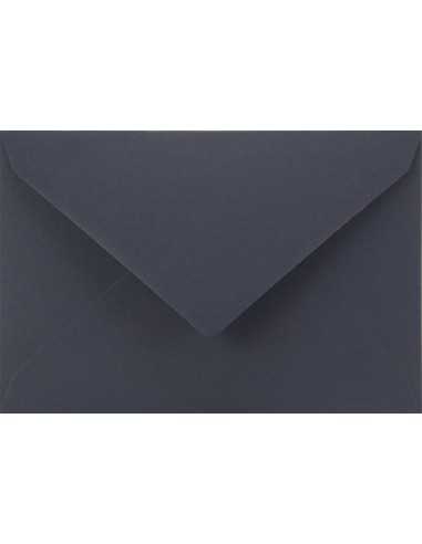 Enveloppe colorée bleue marine C7 (8x12cm) collage humide Sirio Color Dark Blue 115g