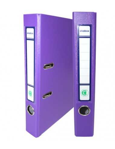 Reliure PP Ekobox 50mm violet 25pc.