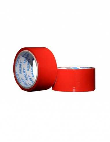 Ruban bande adhésive SMART acrylique rouge (48x50yd)