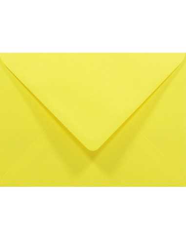 Enveloppe colorée jaune foncé B6 (12,5x17,5cm) collage humide Rainbow 80g