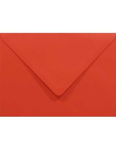 Enveloppe décorative couleur unie B6 12,5x17,5 NK Rainbow R28 rouge 80g