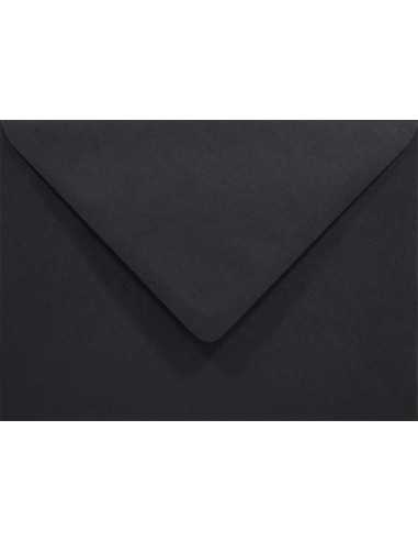 Enveloppe décorative couleur unie B6 12,5x17,5 NK Rainbow R99 noir 80g