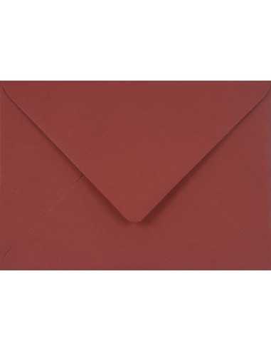 Enveloppe décorative couleur unie B6 12,5x17,5 NK Burano Bordeux bordeaux 90g