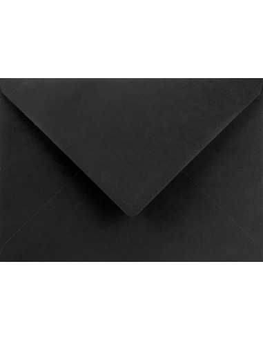 Enveloppe colorée noire C5 (16,2x22,9cm) collage humide Burano Nero 120g