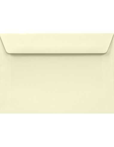 Enveloppe ivoire C6 (11,4x16,2cm) collage humide Lessebo Ivory 100g