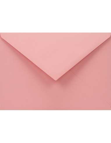 Enveloppe décorative couleur unie écologique C6 11,4x16,2 NK Woodstock Rosa lumineux rose 110g