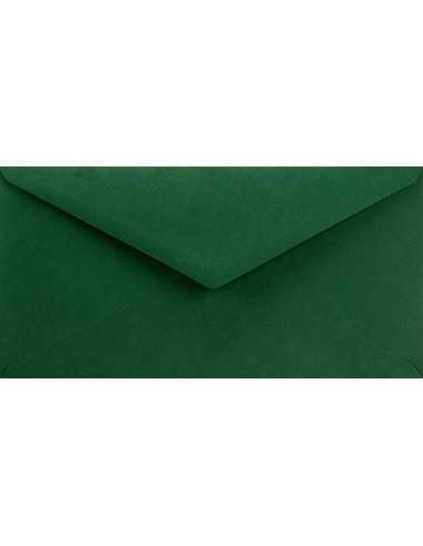 Enveloppe décorative couleur unie DL 11x22 NK Sirio Color Foglia sombre vert 115g