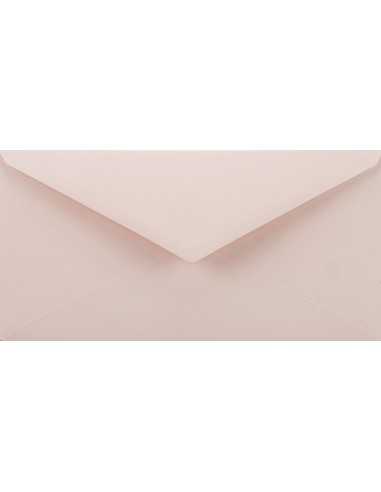 Enveloppe décorative couleur unie DL 11x22 NK Sirio Color Nude pâle rose 115g