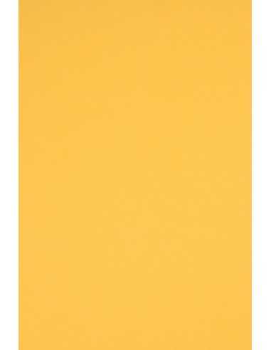 Papier coloré jaune foncé 230g Rainbow - 20 feuilles A4