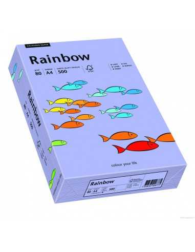 Papier ordinaire décoratif coloré Rainbow 80g R60 violet em. 500A4