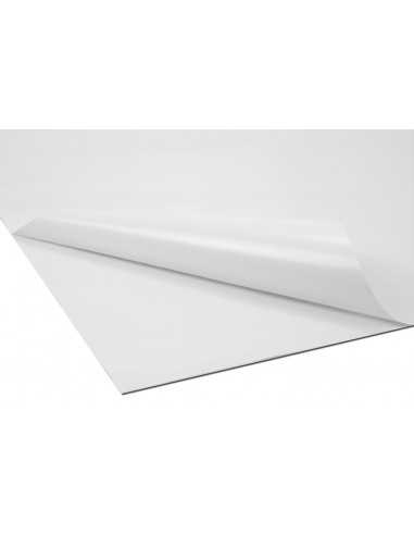 Papier autocollant offset sans prédécoupé blanc ADHOC - 200 feuilles A4