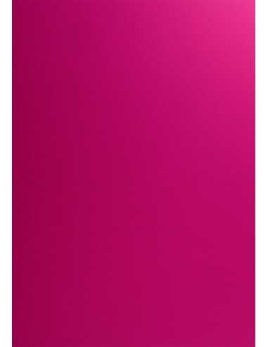 Papier coloré rouge foncé 270g Curious Skin Magenta - 10 feuilles A4