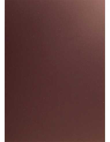 Papier coloré marron 330g Plike Brown - 10 feuilles A4