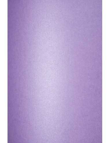 Papier métallisé violet nacré 285g Stardream Amethyst - 10 feuilles A4