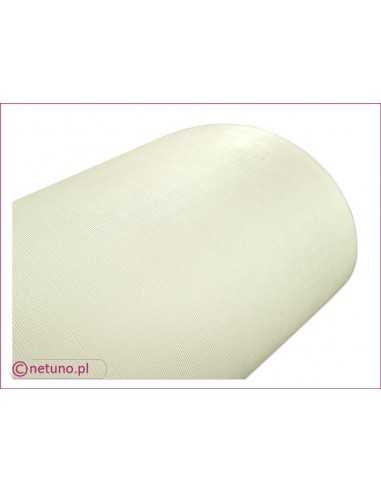 Papier décoratif texturé Biancoflash Premium GOF Toile 120g Ivory écru em. 20A4