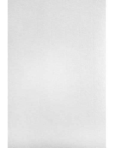 Papier vergé blanc 120g Aster Laid White - 50 feuilles A4