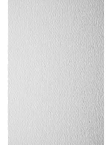 Papier décoratif texturé coloré Prisma 120g Bianco blanc em. 20A4