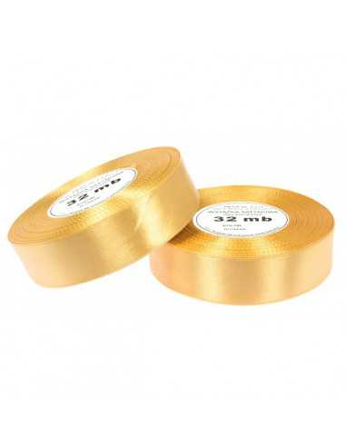 25mm WS8015 Ruban de satin abricot 32mb