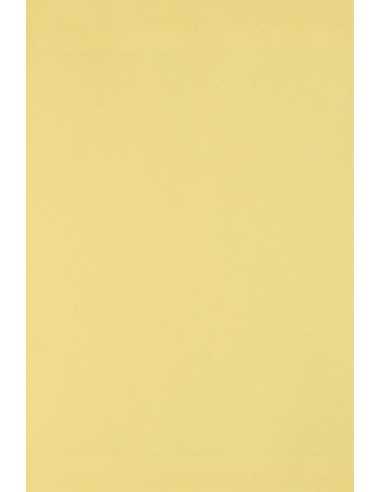 Papier ordinaire décoratif coloré Burano 250g Giallo B07 lumineux jaune em. 20A4