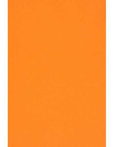 Papier coloré orange 250g Burano Arancio Trop - 20 feuilles A4