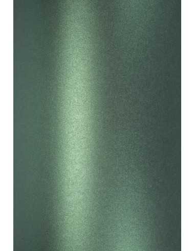 Papier décoratif métallisé perle Majestic 250g Gardeners Green vert em. 10A4