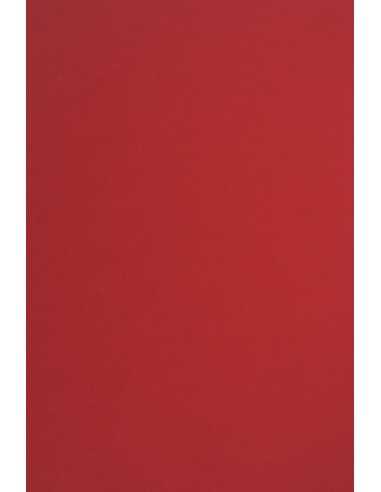 Papier ordinaire décoratif coloré Sirio Color 115g Lampone rouge em. 50A4