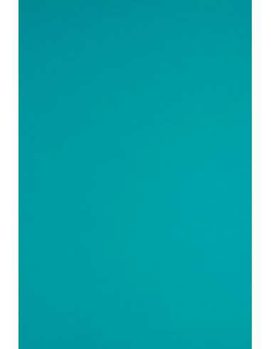 Papier coloré turquoise 170g Sirio Color Turchese - 20 feuilles A4