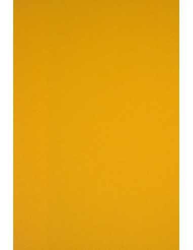 Papier ordinaire décoratif coloré Sirio Color 170g Gialloro sombre jaune em. 20A4