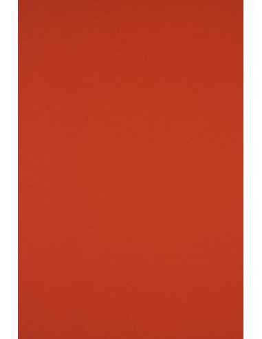 Papier coloré rouge 170g Sirio Color Vermiglione - 20 feuilles A4