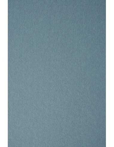 Papier coloré texturé bleu à rayures 280g Nettuno Oltremare - 10 feuilles A4