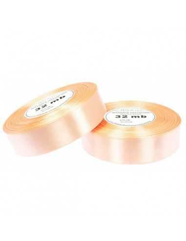 25mm WS8021 Ruban de satin amande 32mb