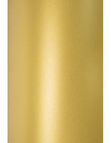 Papier décoratif métallisé perle Sirio Pearl 300g Aurum l'or em. 10A4