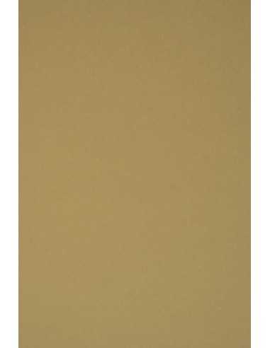 Papier écologique coloré marron clair 360g Materica Kraft - 10 feuilles A4