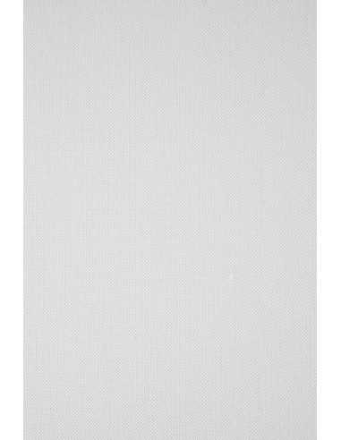 Papier décoratif texturé Elfenbens 246g Ryps blanc em. 100A4