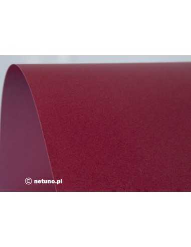 Papier métallisé rouge nacré 250 Galaxy Love Red - 10 feuilles A4