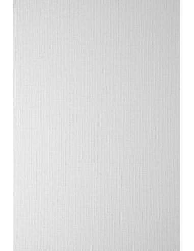 Papier décoratif texturé Elfenbens 185g Grille blanc em. 200A5