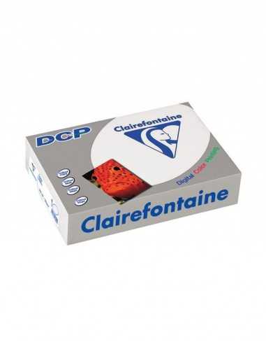 Papier ordinaire décoratif satiné DCP 100g blanc em. 500A3