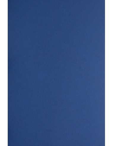 Papier coloré bleu foncé 330g Plike Royal Blue (72x102cm)