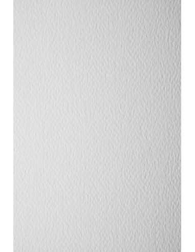 Papier décoratif texturé coloré Prisma 120g Bianco blanc 72x102