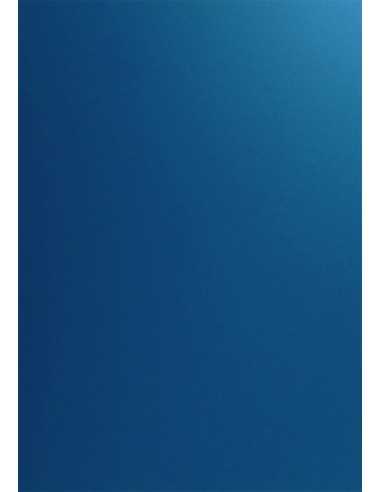 Papier coloré bleu foncé 270g Curious Skin Indigo (70x100cm)