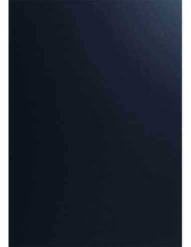 Papier coloré bleu marine 270g Curious Skin Dark Blue (70x100cm)