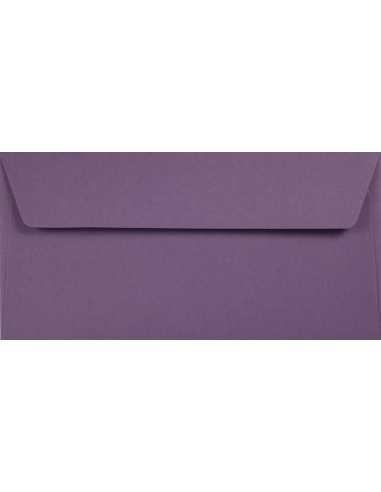 Enveloppe écologique colorée violette DL (11x22cm) bande adhésive Kreative Lavender 120g