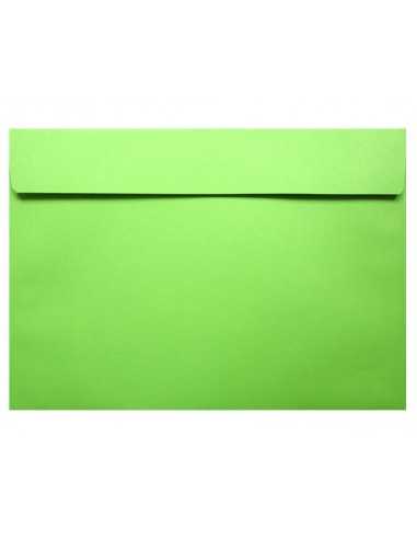 Enveloppe colorée verte claire C5 (16,2x22,9cm) bande adhésive Design 120g