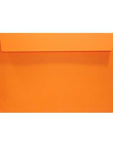 Enveloppe colorée orange C5 (16,2x22,9cm) bande adhésive Design 120g