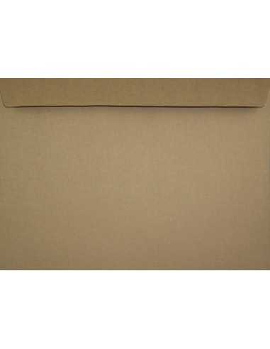 Enveloppe écologique marron C4 (22,9x32,4cm) bande adhésive EKO Kraft 100g