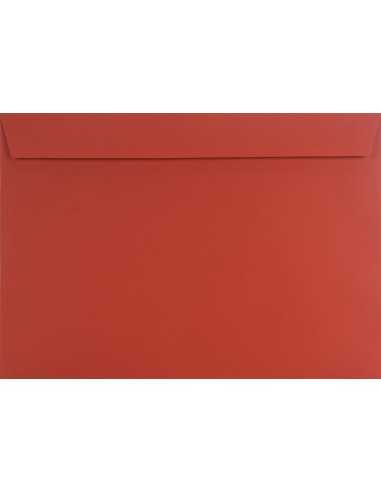 Enveloppe décorative C4 22,9x32,4 HK Design rouge 120g