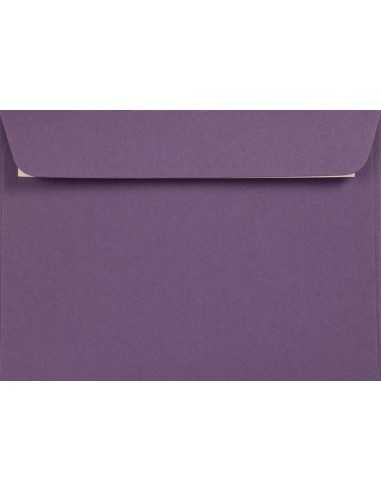 Enveloppe écologique colorée violette C6 (11,4x16,2cm) bande adhésive Kreative Lavender 120g